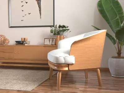 Interior  Living room 3D Model 3D model
