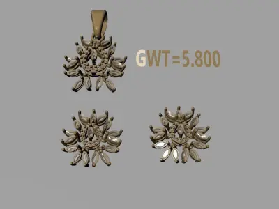 FASION PENDANT 3D model get