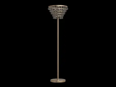 Metal Led Floor Lamp 3D model