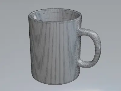 Cup 3D Model Free 3D model