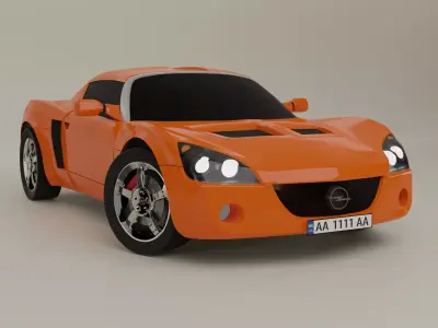 Opel Speedster 2005 3D model