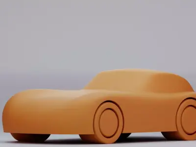Sport Car 3D Print Model Free 3D print model