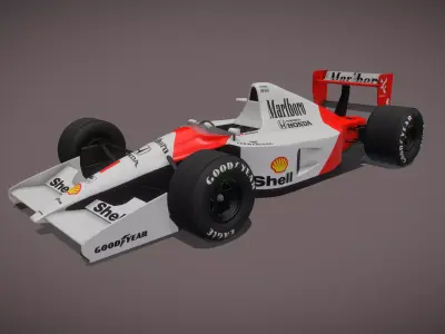 McLaren MP4-6 3D model