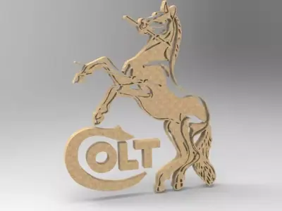 Colt Horse Free 3D model