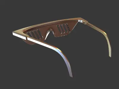 sunglasses luxury fashion sims secondlife game goggles  3D model