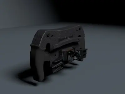 Mercedes F1 Steering Wheel 3D model