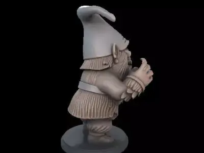 Haunted Horror Gnome 3D print model