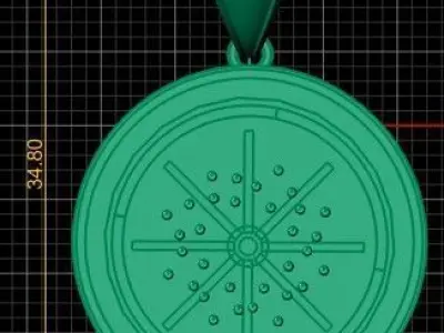 OLD FASHION LOCKET SET 3D PRINTABLE MODEL 3D print model