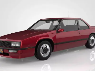 Buick LeSabre T-Type 1988 3D model