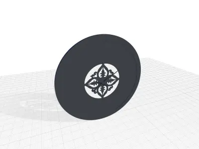 Naranjo Wall Clock 3D model