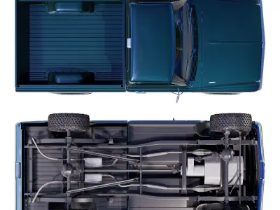 Chevrolet C10 1970 3D model