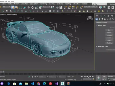 Super Porche Car 3D model