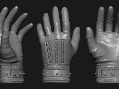 Gloves 3D model