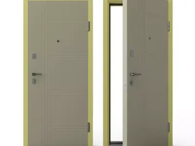 Xoesy Door 3D model