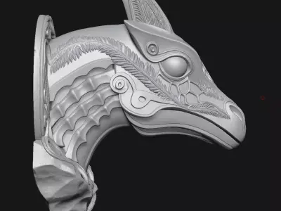 Dragon 3D print model