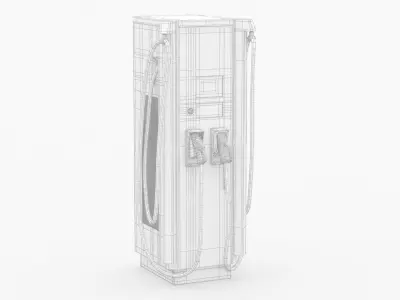 ABB Terra 184 CC DC Fast Charging Station 3D model