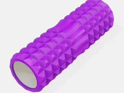 Massage roller for fitness yoga 3D model