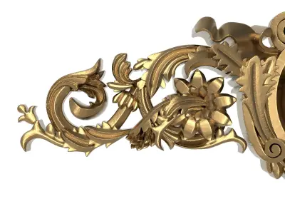 decorative pattern ready for 3D printing 3D model 28