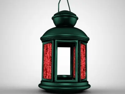 Oriental Lantern 3D model