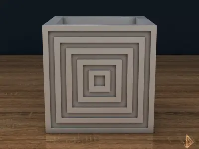 VASE 018 3D print model