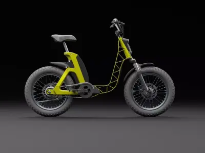 Electric Bicycle 3D model