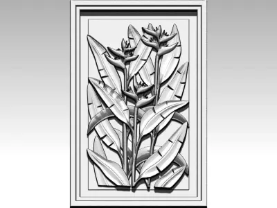 Wall Modern Decor lot of 3 pcs 3D print model