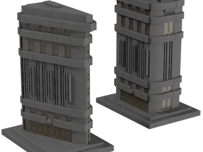 Lego Architecture - 21023 Flatiron Building 3D model