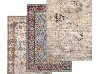 Rug Set 1683 3D model