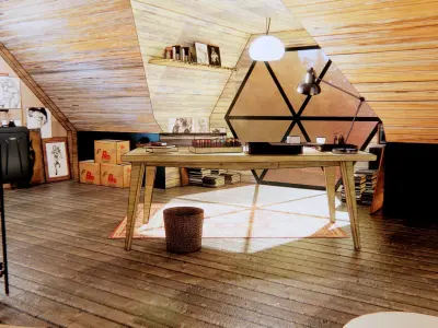 cockloft interior 3D model