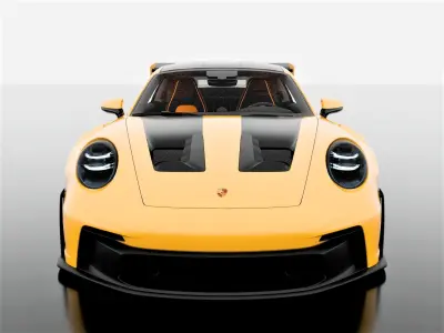 PORSHE 992 GT3 RS  3D model