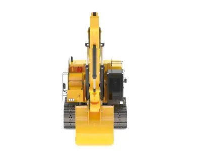 CAT 374F L Hydraulic Excavator 3D model