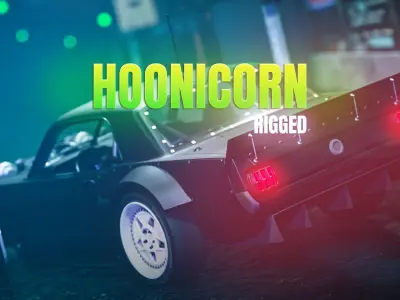 HOONICORN car 3D model