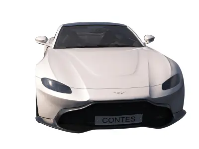 Aston Martin Vantage 2018 max2015 vray 3D model