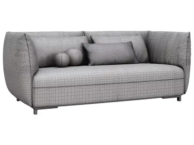Joan Sofa 199 By Poliform 3D model