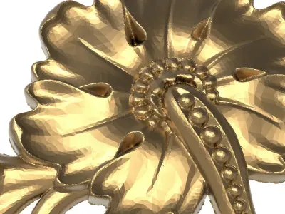  decorative pattern ready for 3D printing 3D model 232