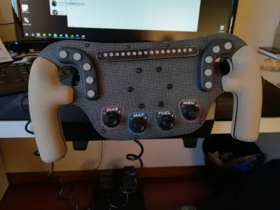 F1 steering wheel  3D print model
