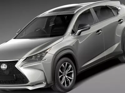 Lexus NX 2015 3D model