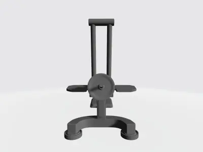 The feet of Hercules trainer 3D print model