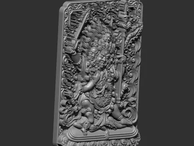 Tibetan Budha 3D print model