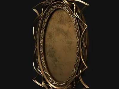 picture frame 3D model