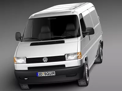 Volkswagen T4 Van 1990-2003 3D model