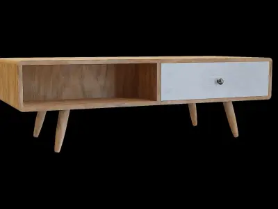 Transmit Coffee Table Low-poly 3D model