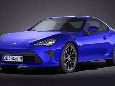 Toyota GT86 2017 3D model