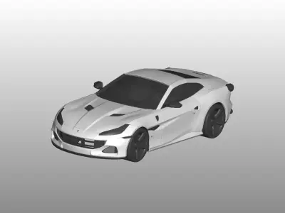 Ferrari Portofino  3D model