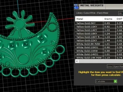 Cnc Part Mala 3d printable Model 3D print model