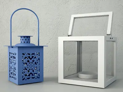 Lanterns by ZARA HOME 3D model