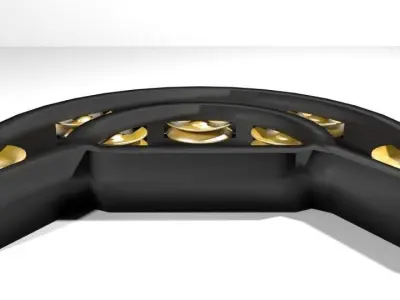 Musical Instrument Tamborin 3D model