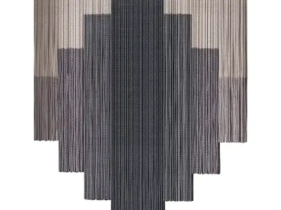 3D Wall Art 015 Macrame 05 3D model