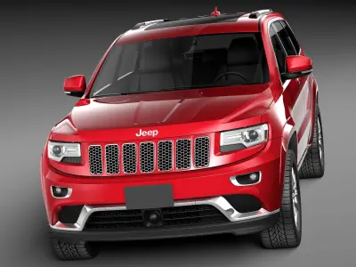 Jeep Grand Cherokee 2014 3D model