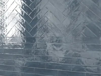 Slash 3 x 12 Ceramic Subway Tile 3D model